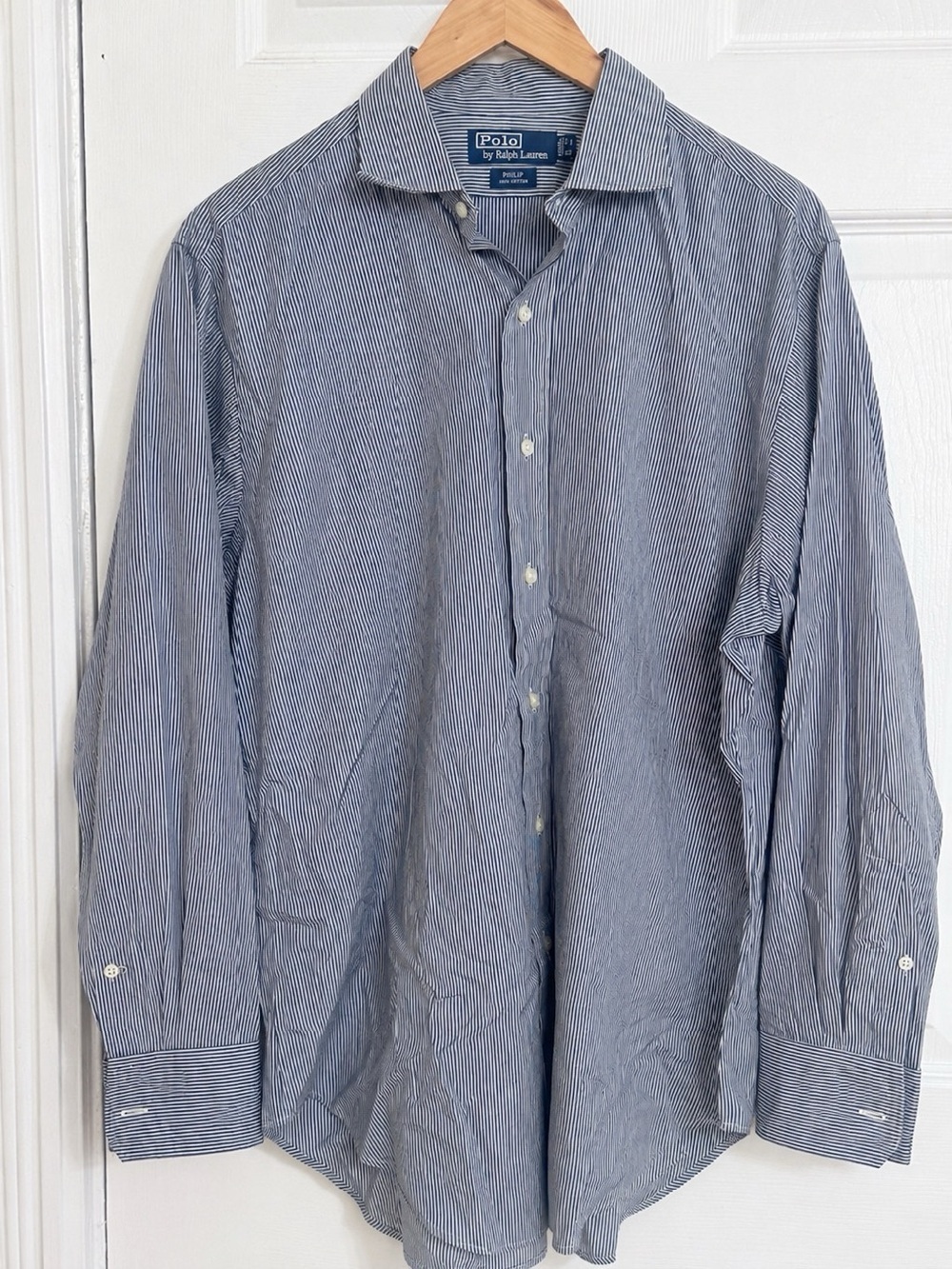 Polo by Ralph Lauren Philip French Cuff Dress Shirt Men’s 16-32 Striped